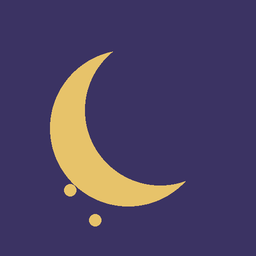 How to Sleep With Hot Flashes moon logo